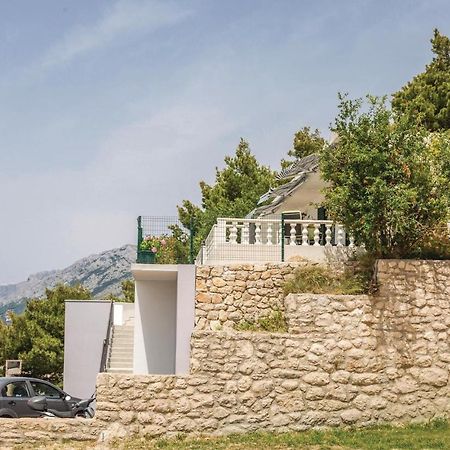 Lovely Apartment In Brela With House Sea View Exterior foto